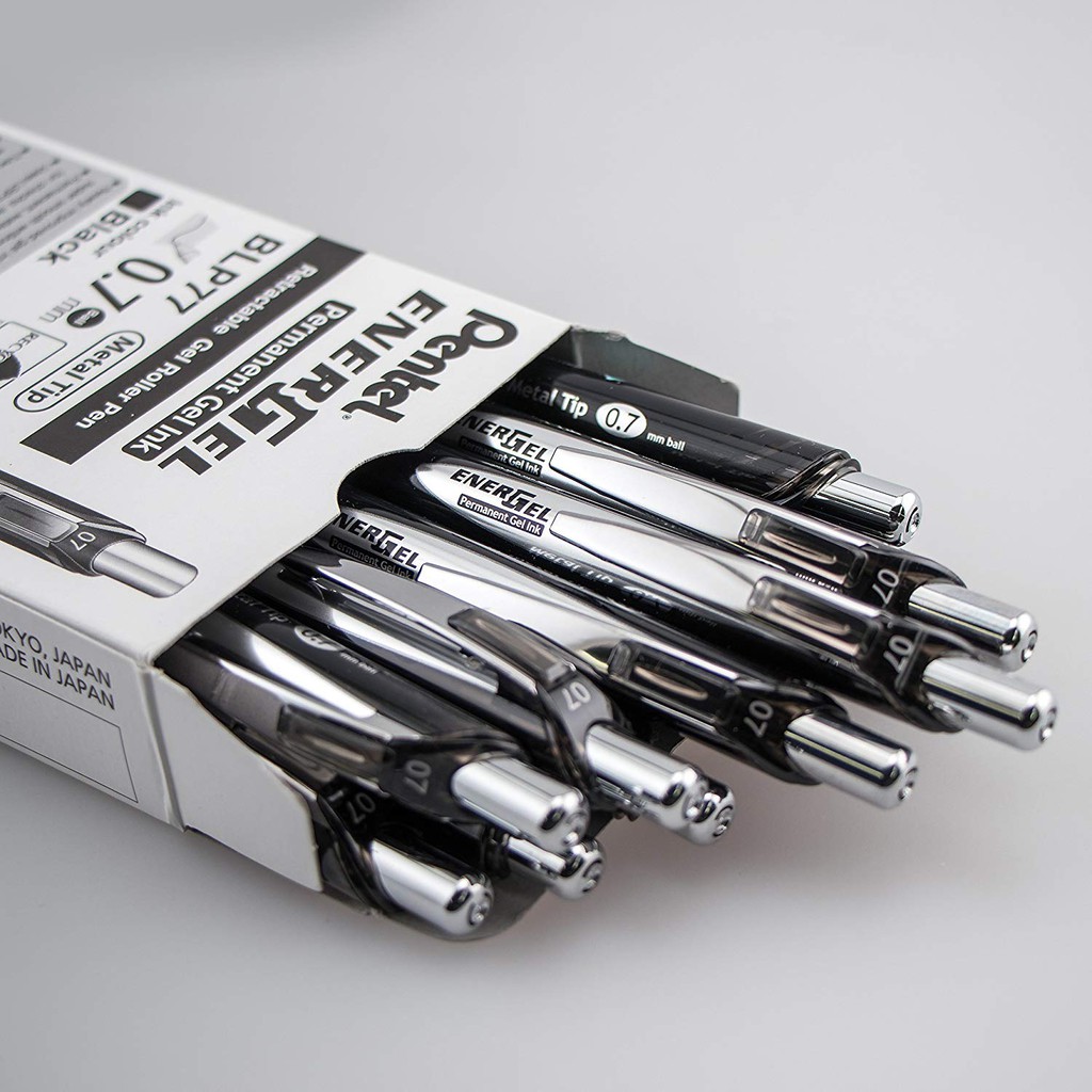 [HCM]Bút Bi Pentel Blp77 A 0.7Mm - ĐenThân Đen - 8001051200