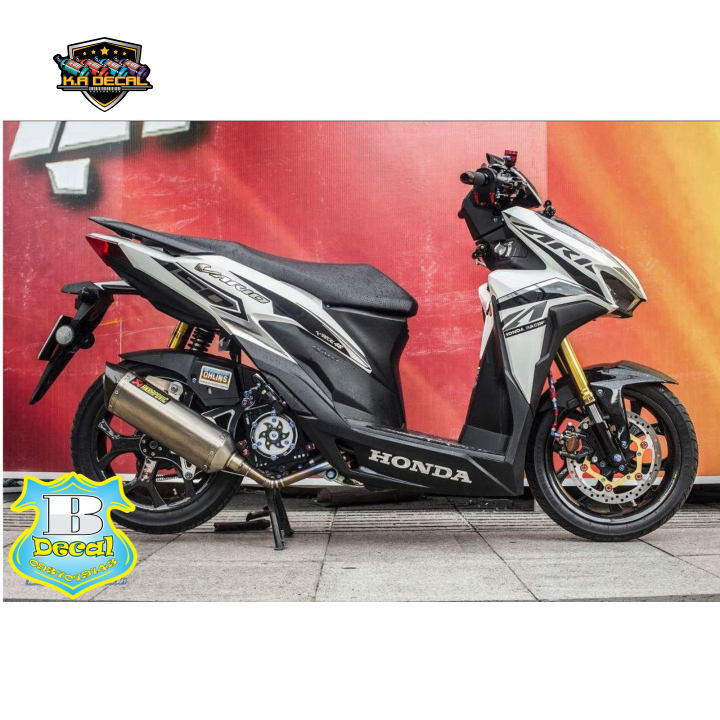 Tem rời dán xe vario 150 dán xe trắng decal 46