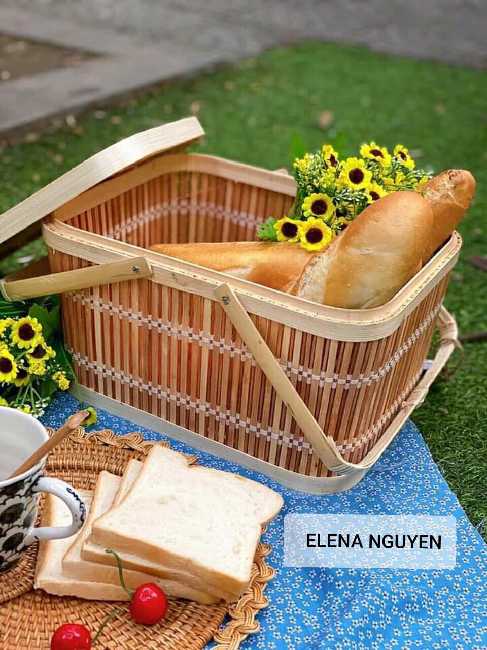 Giỏ Mây Tre Picnic ⭐Minh Toàn Mây Tre⭐