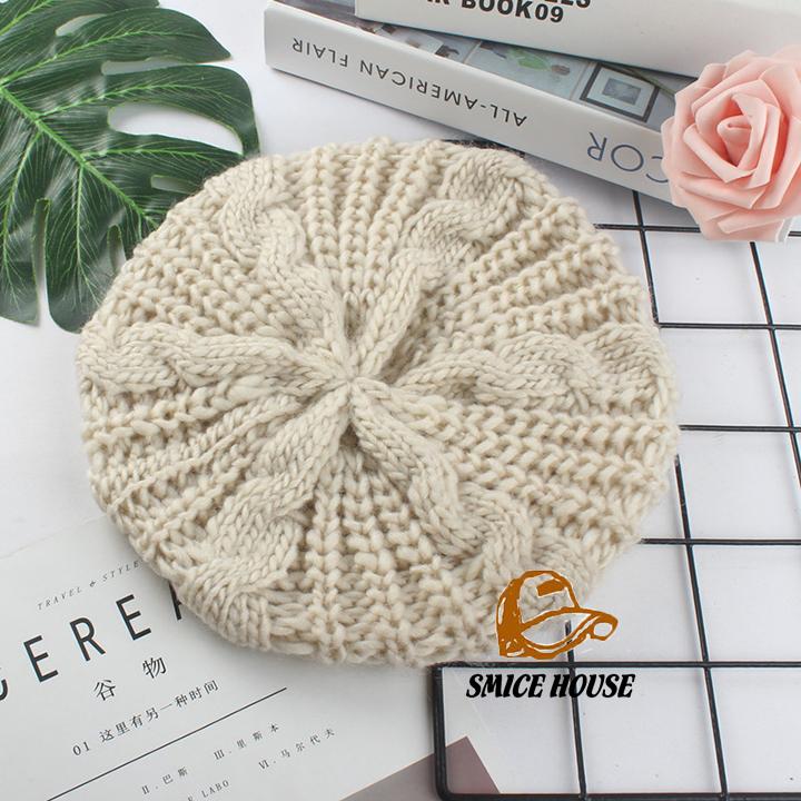 [HCM]NÓN BERET LEN MŨ NỒI LEN