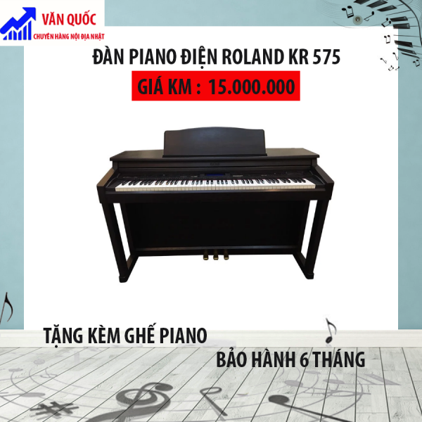 ĐÀN PIANO ĐIỆN ROLAND KR 575 GIÁ RẺ