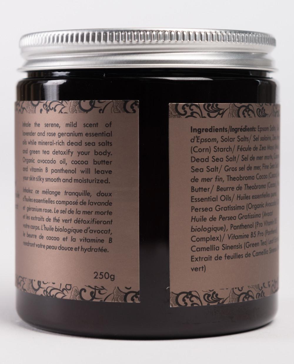 Muối tắm thảo mộc thải độc thư thái spa calm 250g