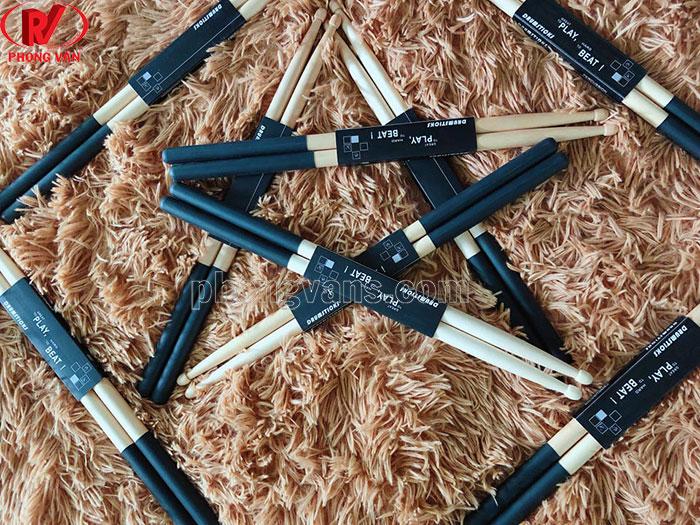 Dùi gõ trống jazz drumstick Moboog bọc đầu