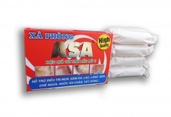 Xà bông Asa 120g hỗ trợ diệt khuẩn gây mụn, nấm, lác và các bệnh ngoài da