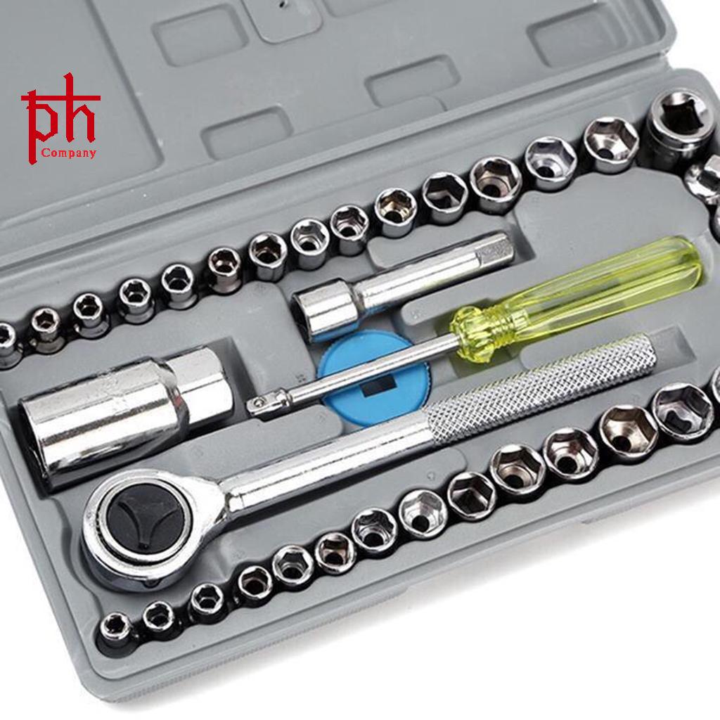 [HCM]Bộ Dụng Cụ Sửa Chữa Cầm Tay 40 Món Đa Năng