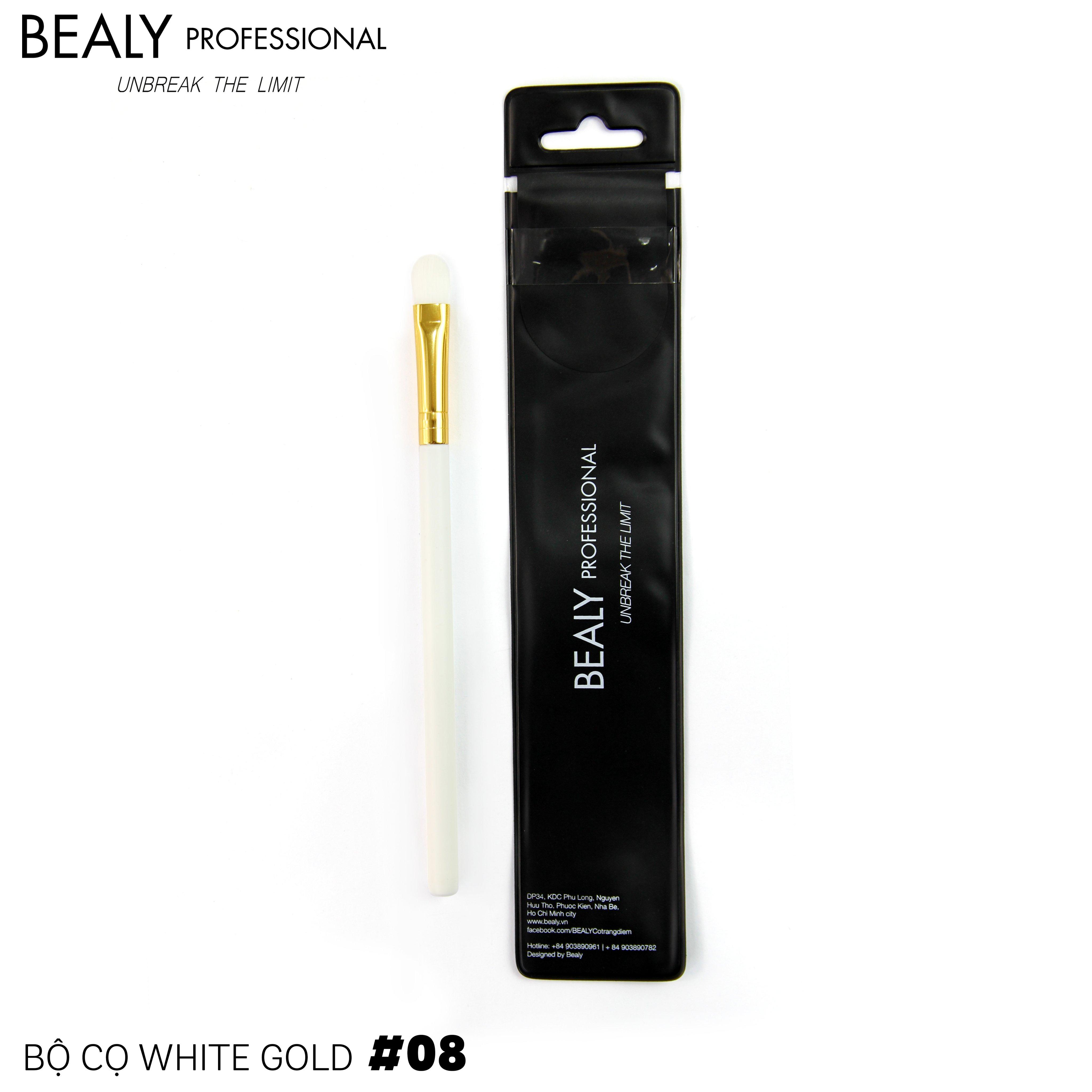 CỌ MẮT BẢN DẸT WHITE GOLD N0.08