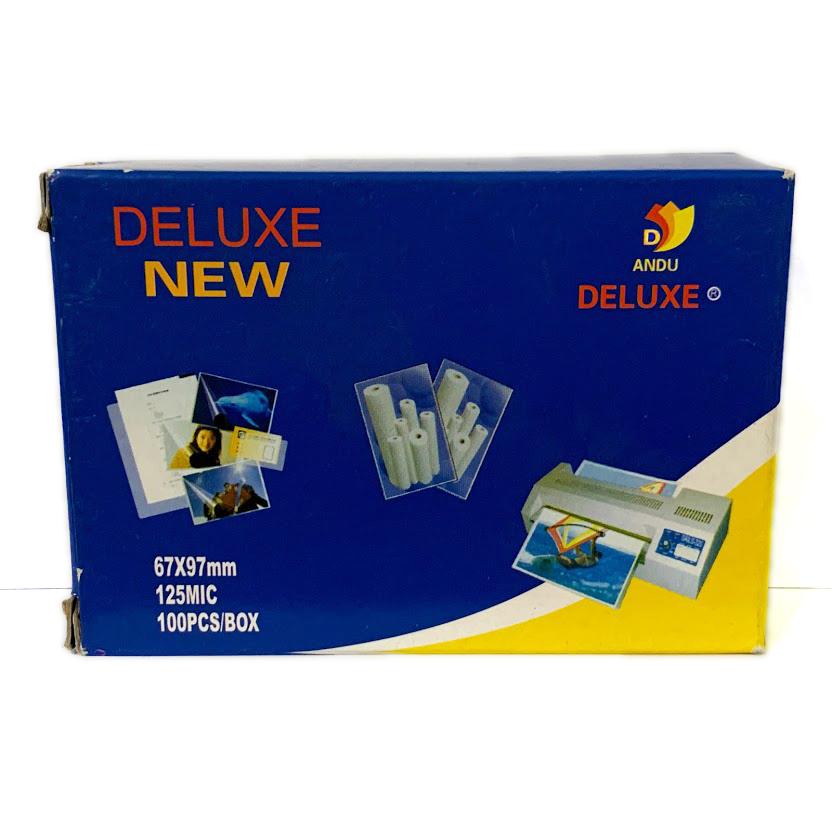 Nhựa ép Plastic Chứng Minh 125Mic 67x97mm