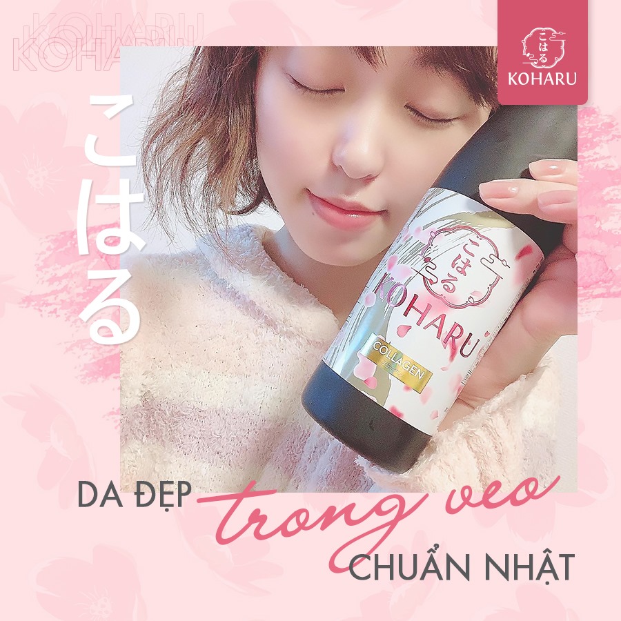 Nước uống đẹp da Placenta Koharu Nhật bản