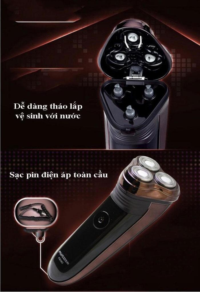 [HCM]Máy cạo râu Flyco FS363