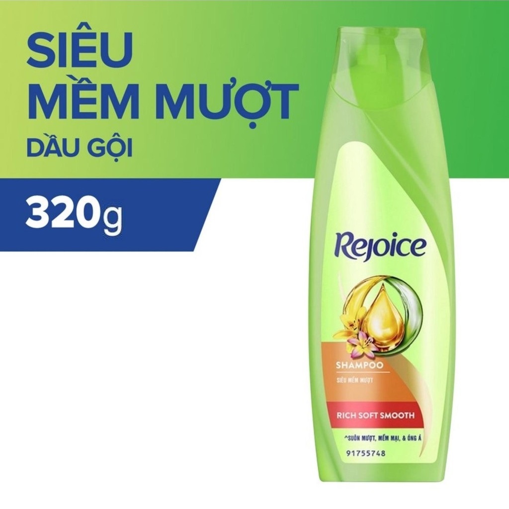 Dầu gội đầu Rejoice siêu mềm mượt 650g / 320g