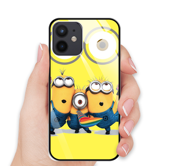 Ốp Lưng Iphone 12 Mini - mặt Kính Cường Lực - 03111