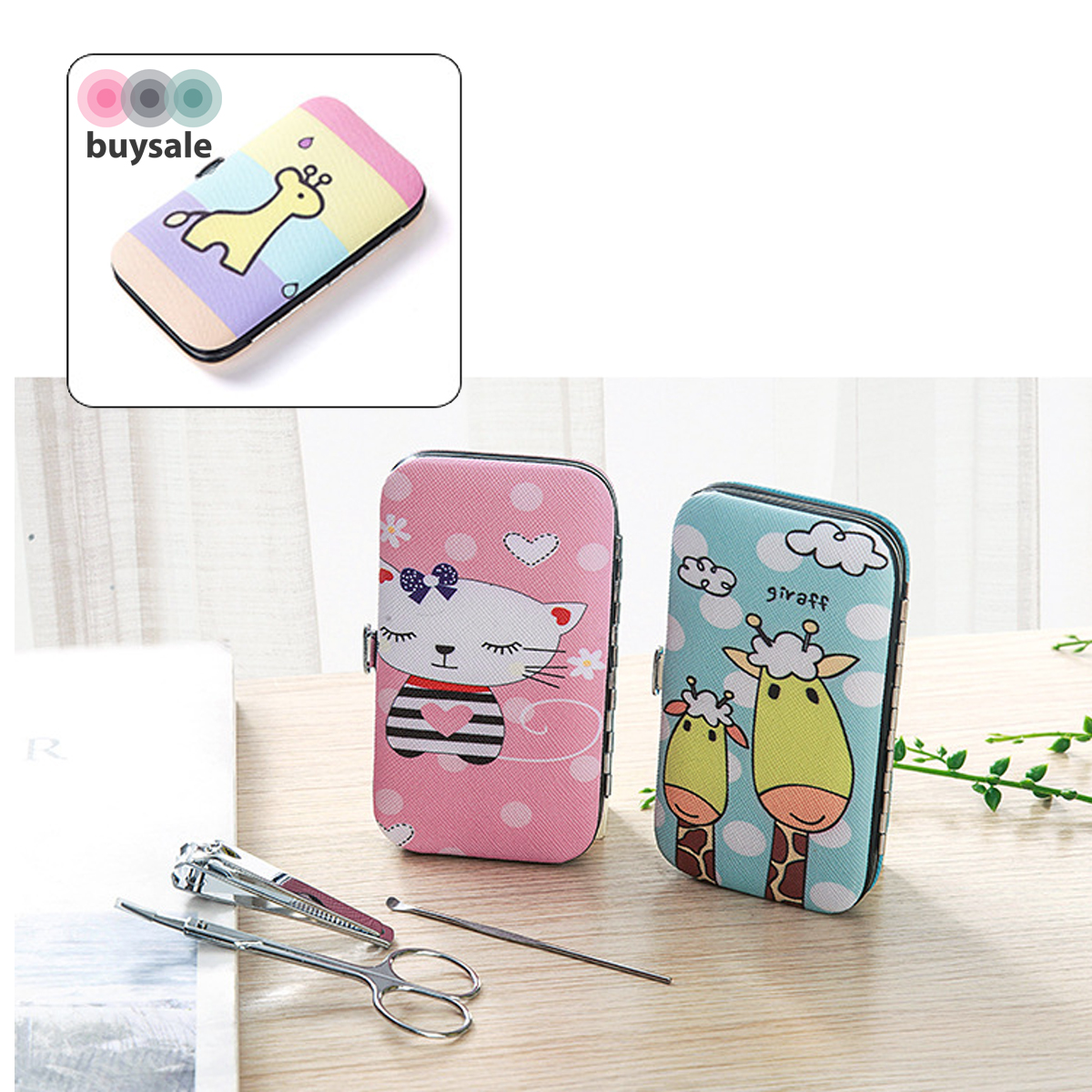 [HCM]Hộp dụng cụ chăm sóc móng tay 7 món - buysale - BSPK113