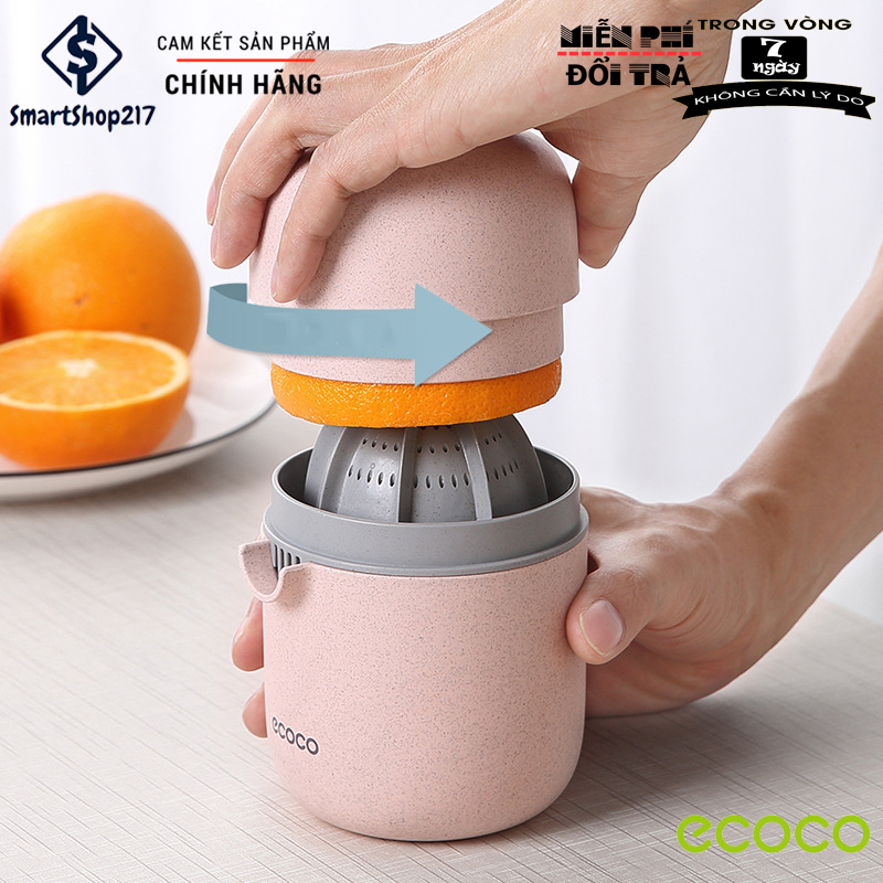 Bộ vắt cam + ép hoa quả cao cấp - thương hiệu nhật bản ecoco