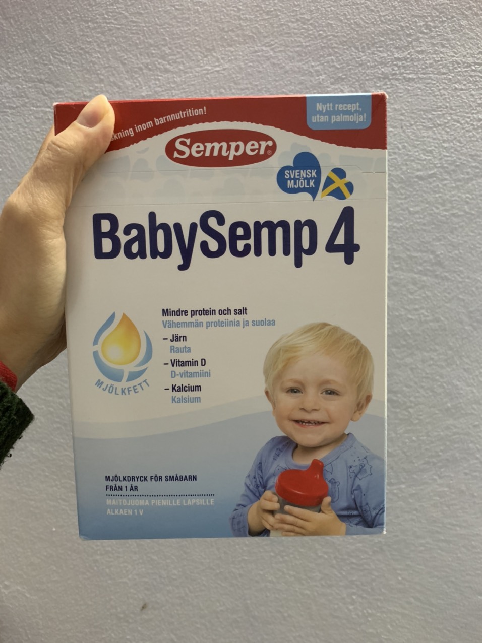 Sữa semper thuỵ điển - số 2-3-4