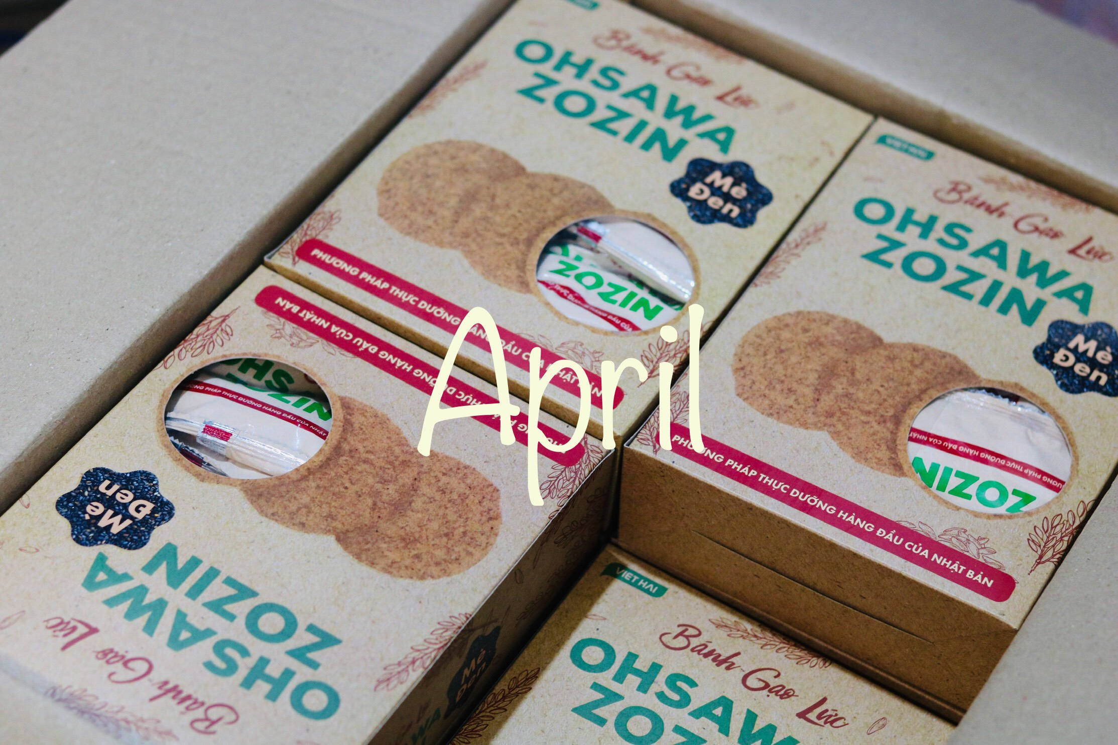 Bánh gạo lức OHSAWA ZOZIN