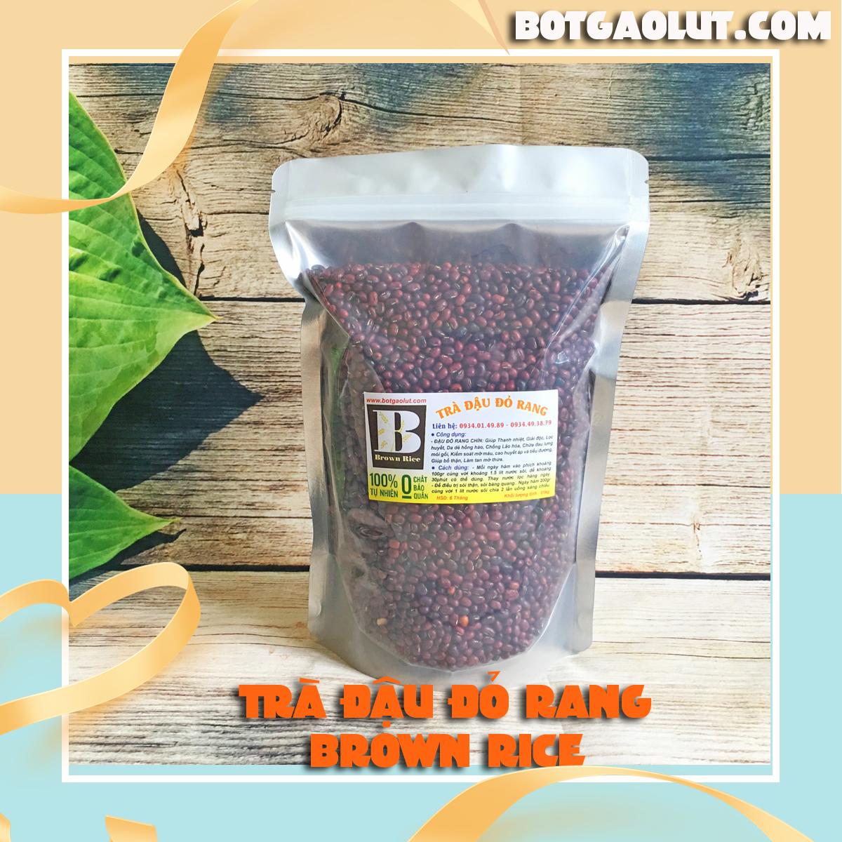 [HCM]Trà đậu đỏ rang Brown Rice ( túi 01kg )