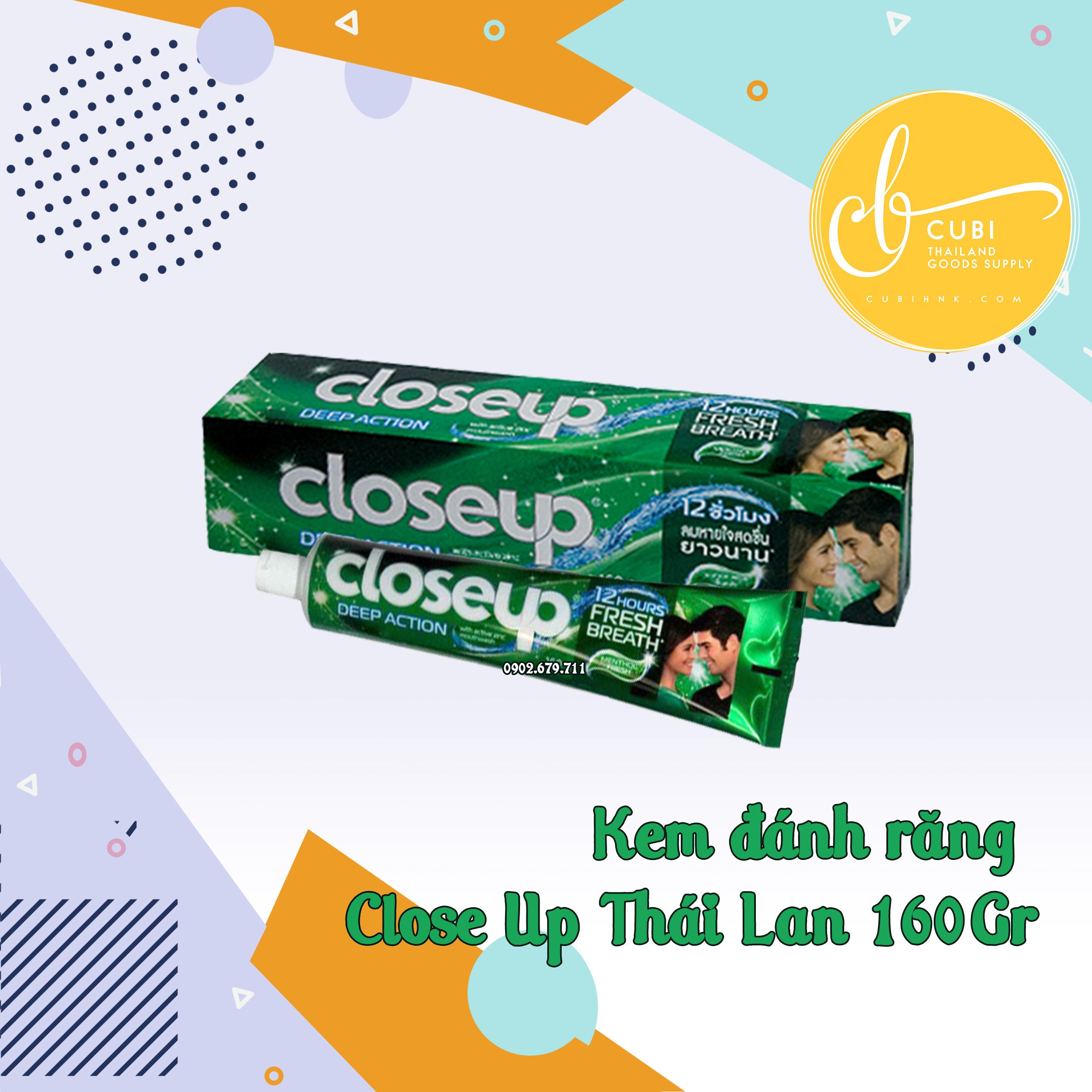 Kem đánh răng Close Up Thái Lan 160Gr.