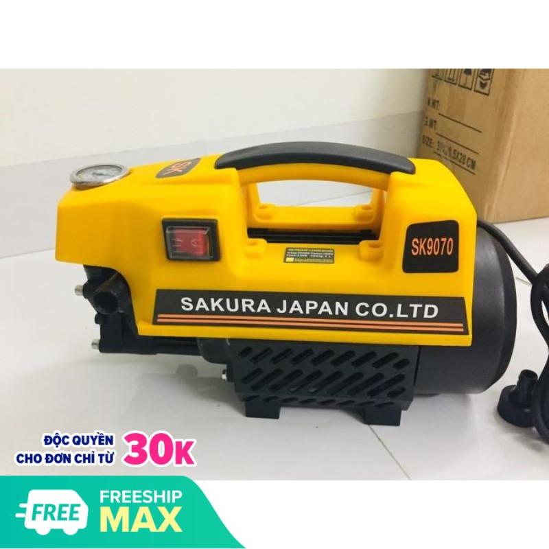 Xả Kho Giảm Giá Máy Rửa Xe mini Cao Cấp Sakura, Xịt Rửa Áp Lực Cao, Đánh Bay Mọi Vết Bẩn Cứng đầu