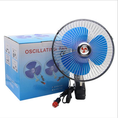 Quạt Điện Mini 12V Có Chân Kẹp Chuyên Dụng Trên Xe Ô Tô