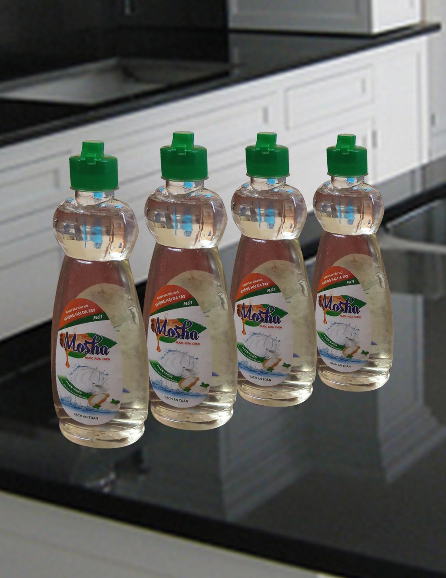Nước rửa chén Tinh dầu Quế tự nhiên 100% Mosha