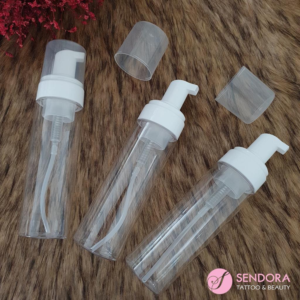 [HCM]Chai tạo bọt vệ sinh hình xăm (200ml)