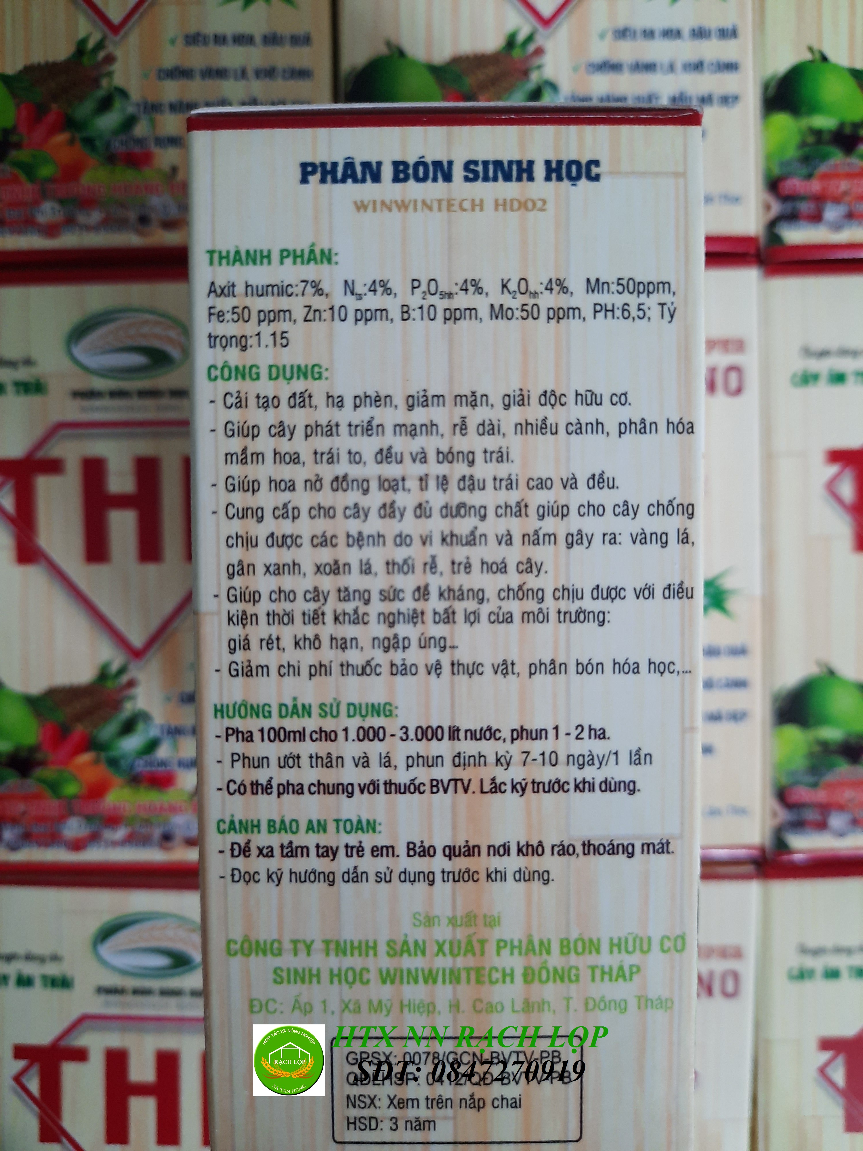 Phân Bón Sinh Học THD - Cây Ăn Trái