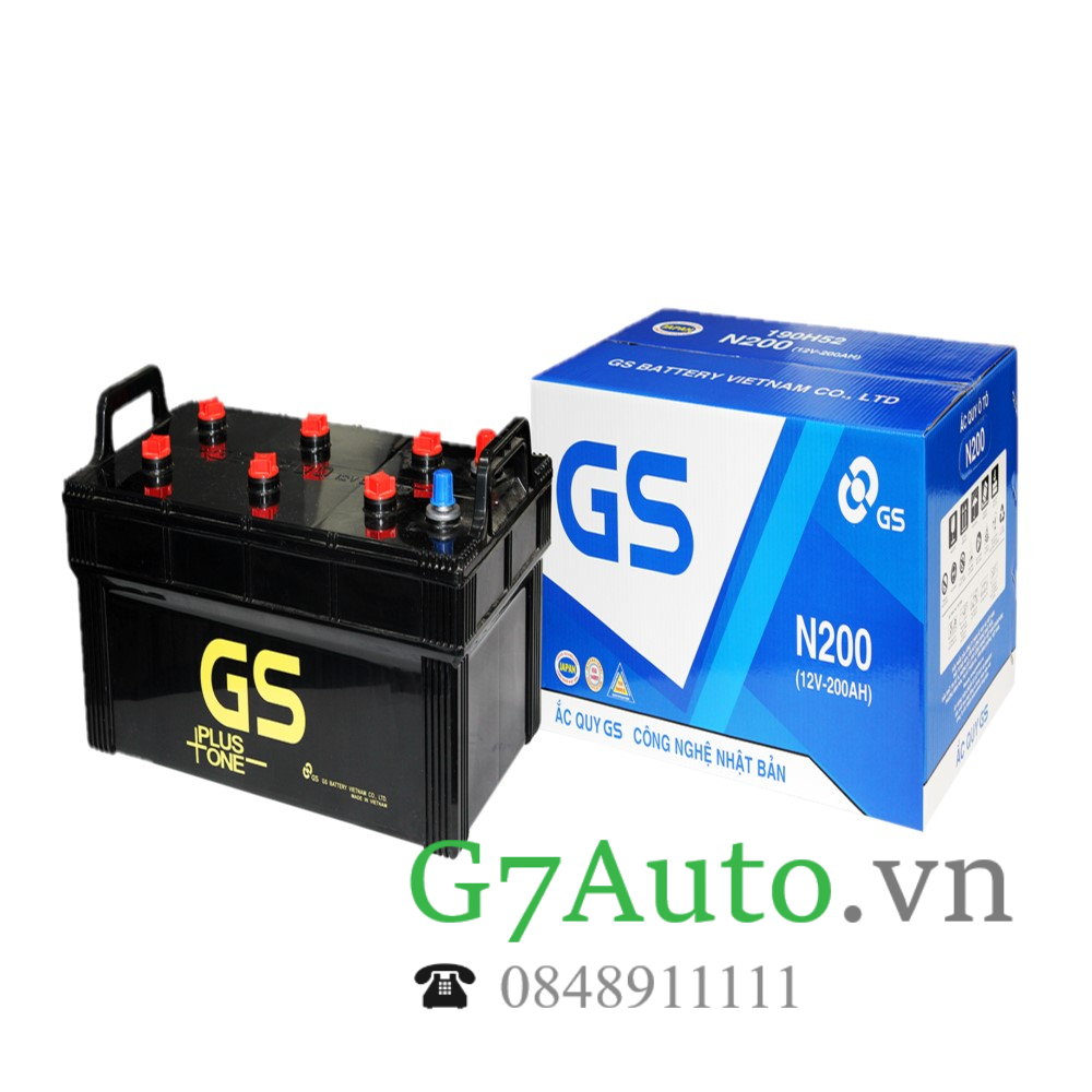Ắc quy GS N200 12V 200AH