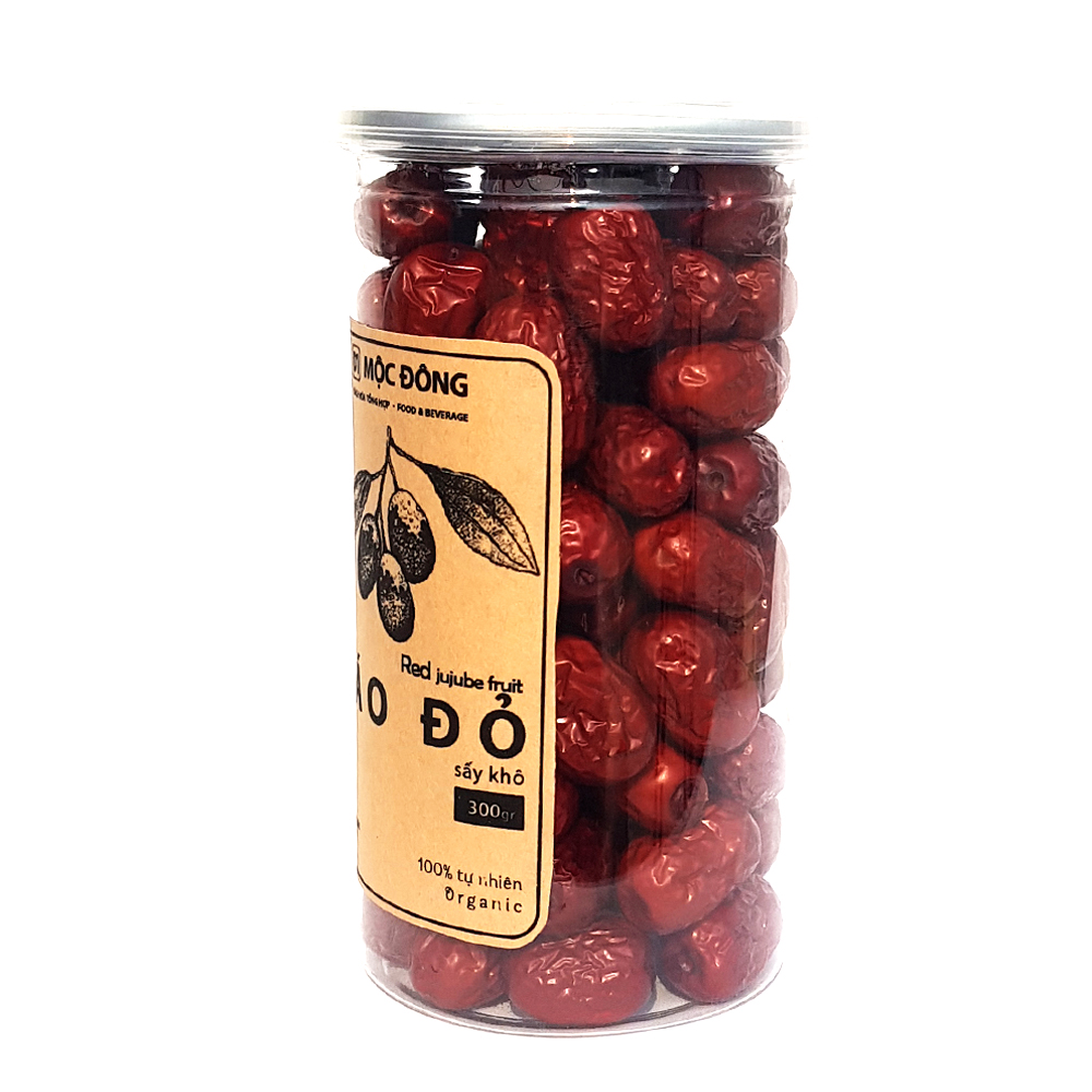 Táo Đỏ sấy khô hộp 300gr