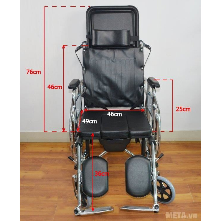 Xe Lăn Ngả Cao Cấp Lucass X7