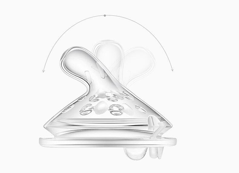#Bình sữa chống sặc Babycare