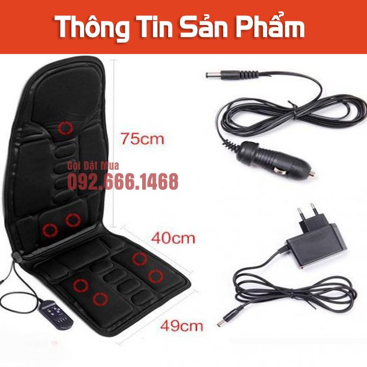 Đệm Mát Xa Toàn Thân Đa Năng Nệm Massage