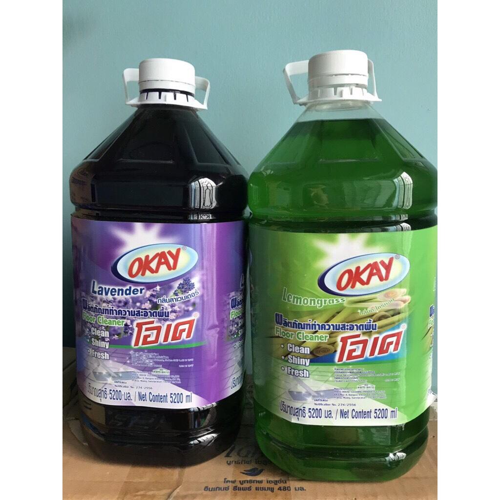 [HCM]Nước lau sàn OKAY 5200ml hàng Thái Lan