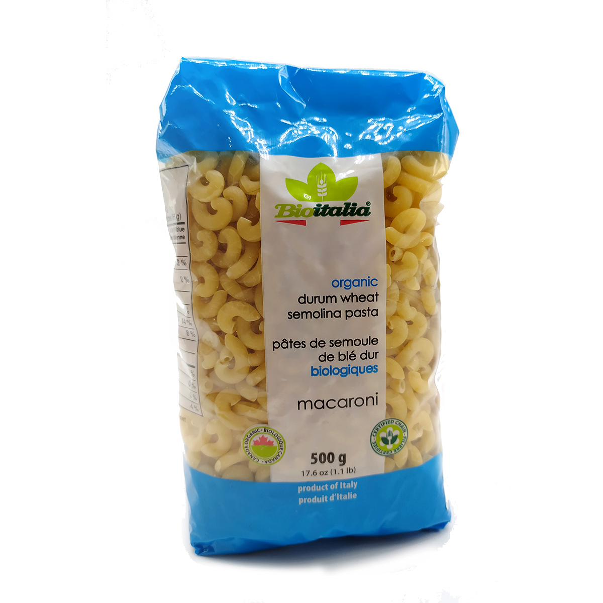 Nui macaroni hữu cơ 500g