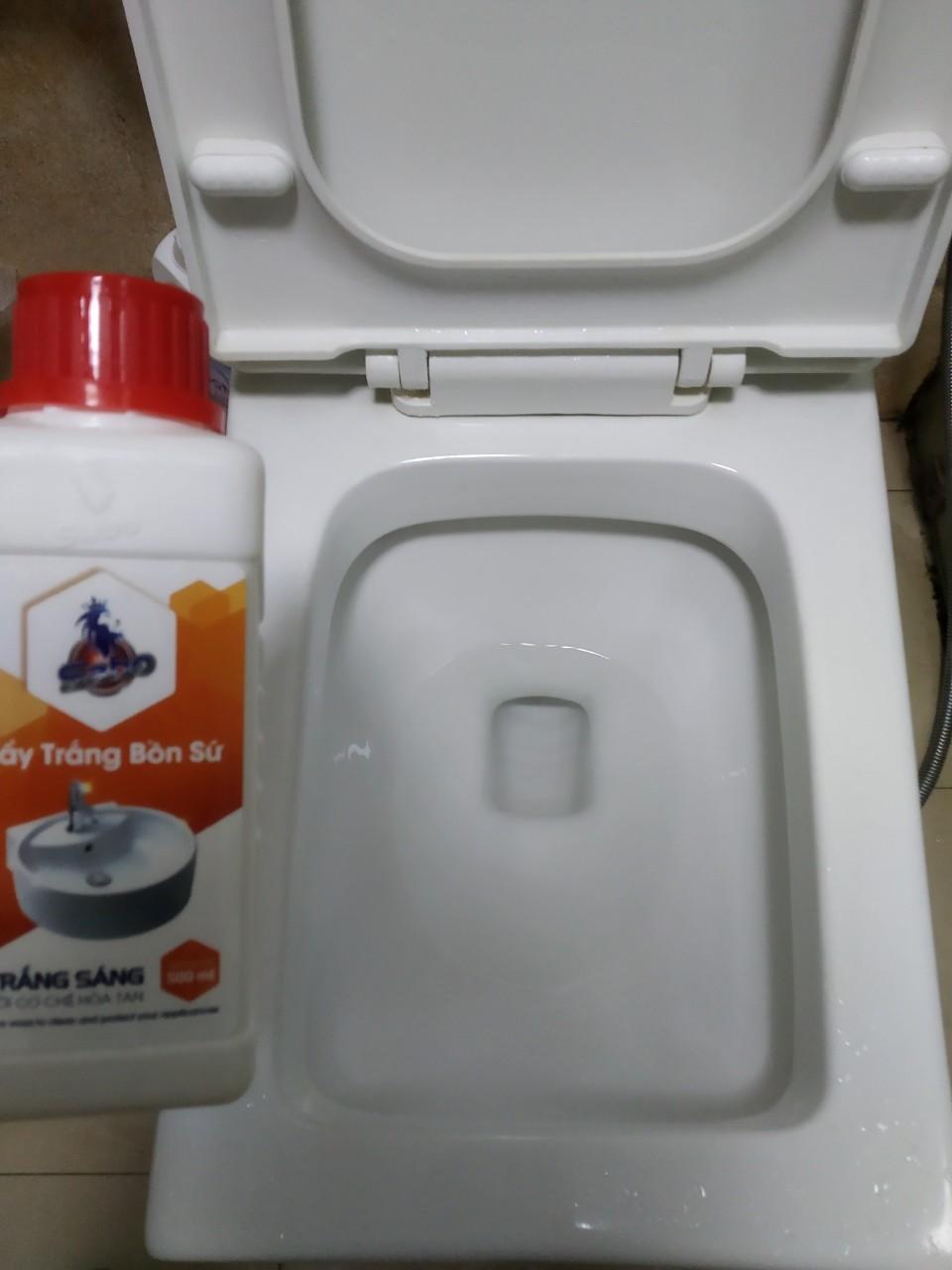 Tẩy trắng  bồn sứ, đánh bay cáu cặn lâu năm, sáng sạch như mới Sabo-S 1 Lít