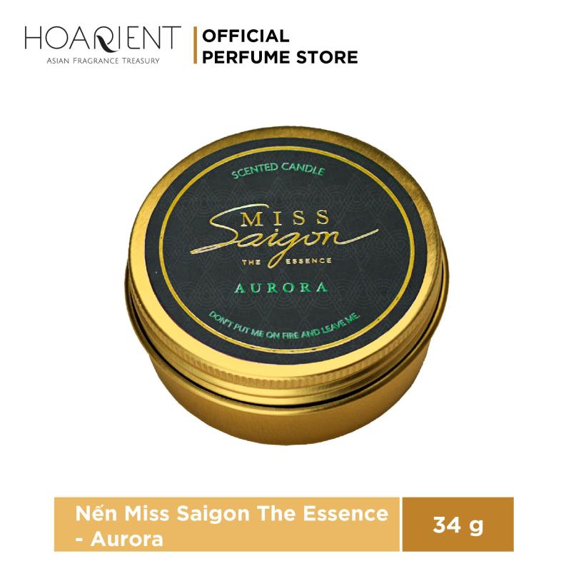 Nến Thơm Miss Saigon The Essence Aurora 34g cao cấp
