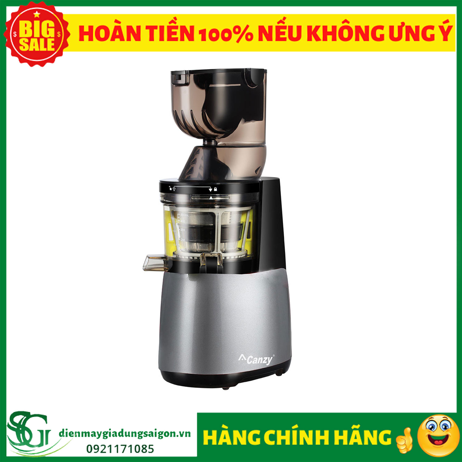 [HCM]MÁY ÉP CHẬM CANZY CZ-006S