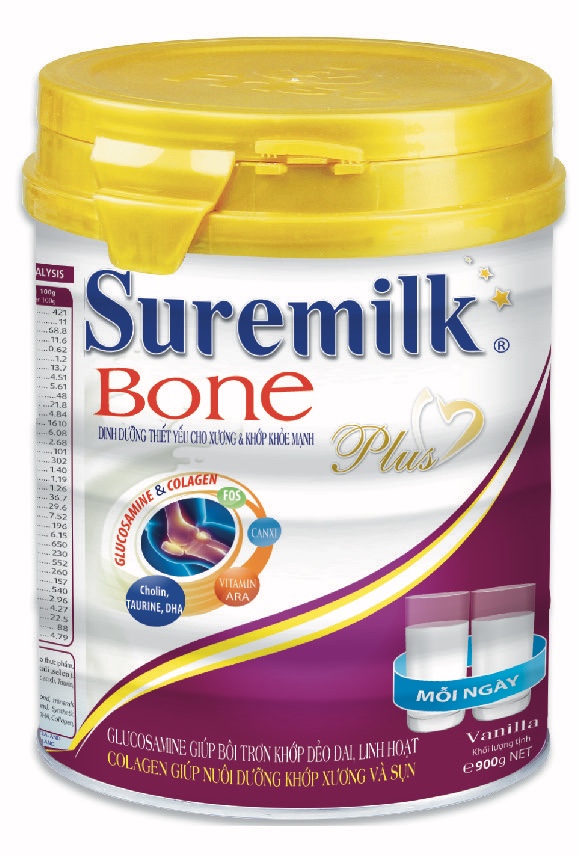 Sữa bột Suremilk Bone Plus 800g (dinh dưỡng thiết yếu cho xương và khớp chắc khỏe) - FreeShip Max - LOHAMART