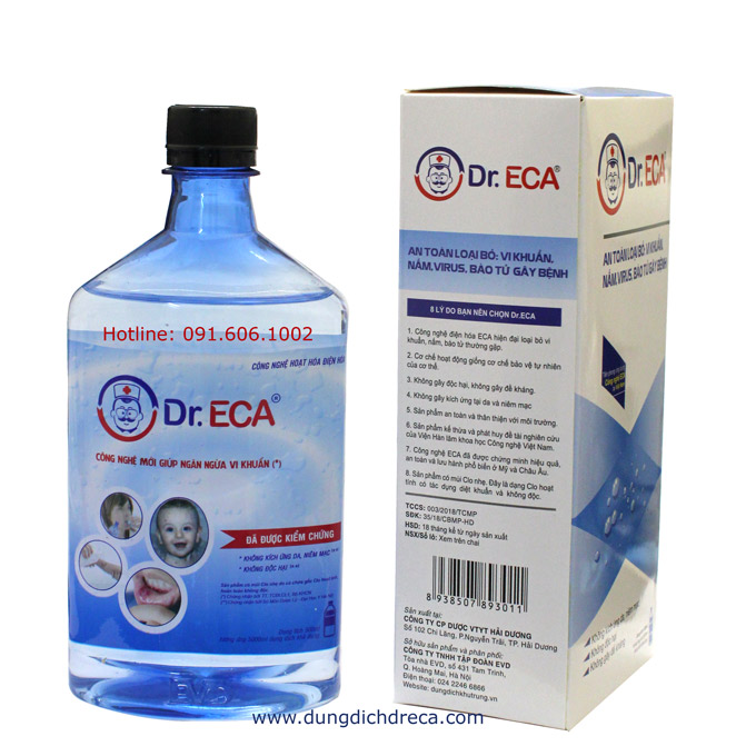 Dung dịch khử trùng Dr.ECA