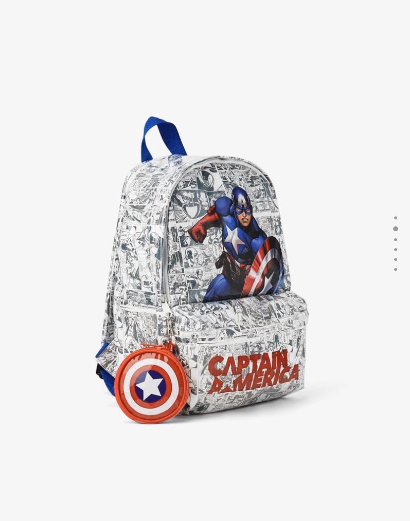 Balo Captain American Zara cho bé trai