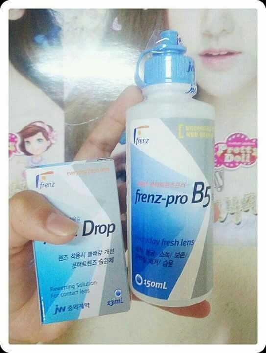 [HCM]Nước ngâm lens FRENZ-PRO B5 150ml