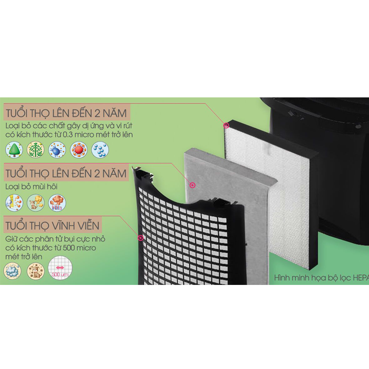 [Trả góp 0%]FP-J60E-W | Máy lọc không khí Sharp FP-J60E-W (48m2) (Hàng chính hãng)