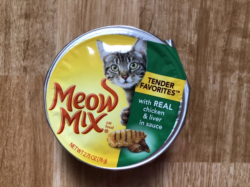 Meow mix Tender Favorites® With Real Chicken & Liver in Sauce