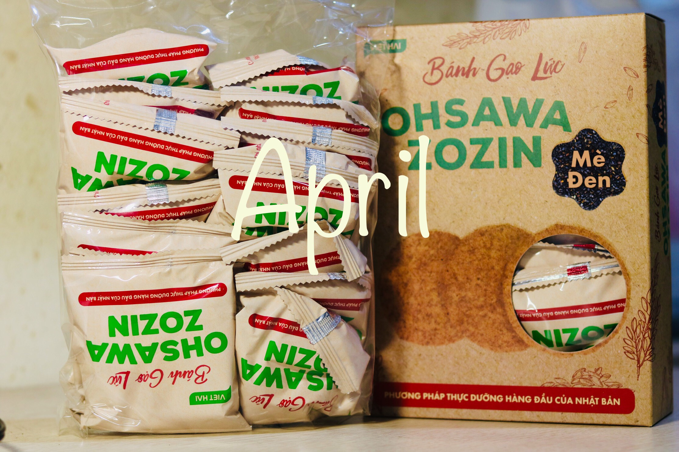 Bánh gạo lức OHSAWA ZOZIN