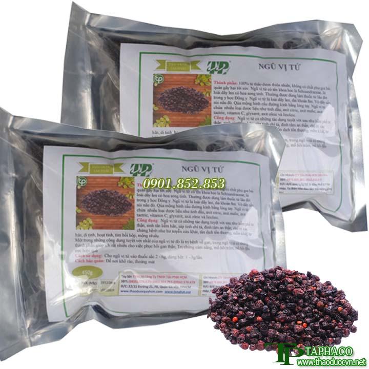 Ngũ vị tử sấy khô - túi lớn loại 1kg - Hàng công ty chất lượng cao - Thảo Dược Tấn Phát