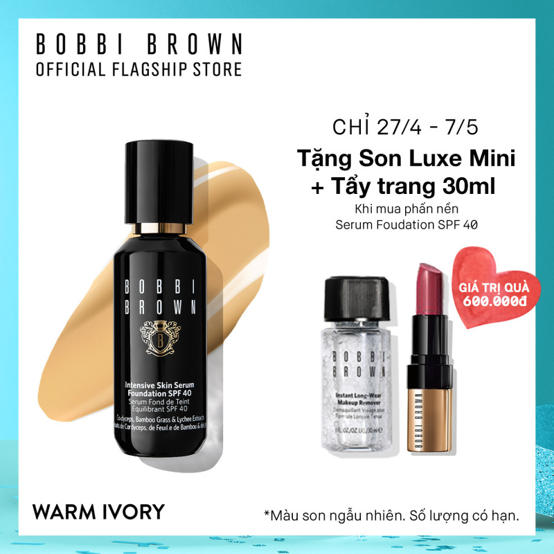 Kem nền chứa serum Bobbi Brown Intensive Skin Serum Foundation SPF PA 40+++ 30ml