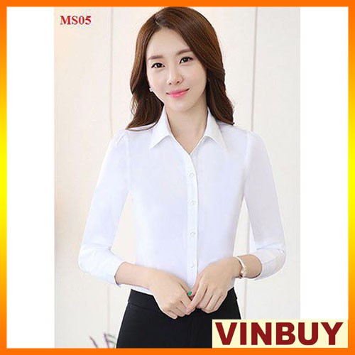 [HCM]Áo sơ mi big size nữ đẹp MS05A-BIGSIZE