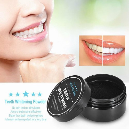 Bột trắng răng than tre Teeth Whitening 30gr