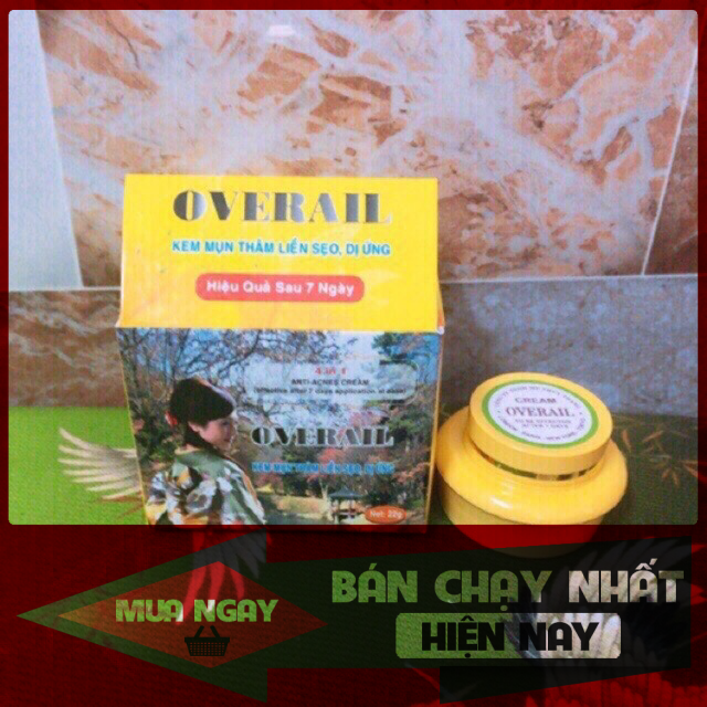 Kem mụn - thâm - liền sẹo - dị ứng overail
