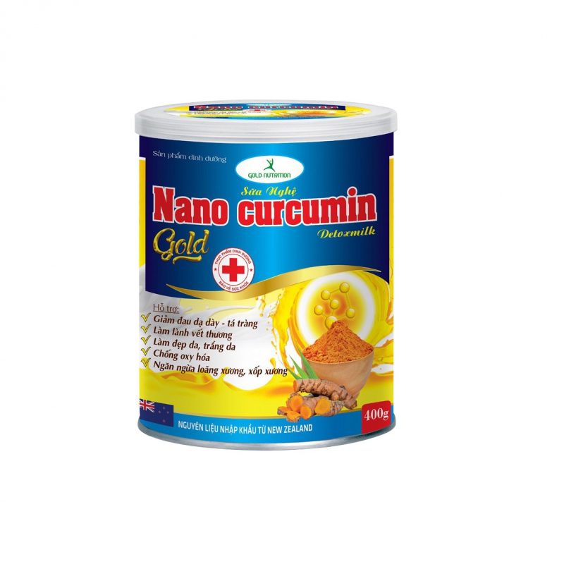 [HCM]Sữa nghệ Nano Curcumin Gold Detoxmilk