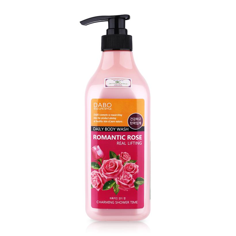 SỮA TẮM CAO CẤP DABO ROMANTIC ROSE 750ML